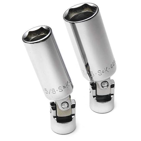 Sk Professional Tools 3/8" Drive Socket Set, SAE, 2 pcs 4492