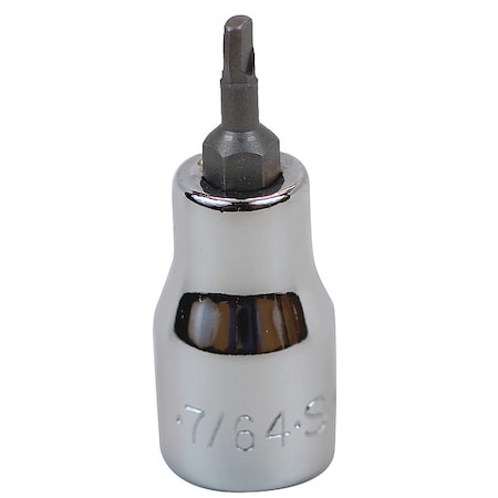 Sk Professional Tools 3/8 in Drive Hex Socket Bit SAE 7/64 in Tip, 3 in L 41204