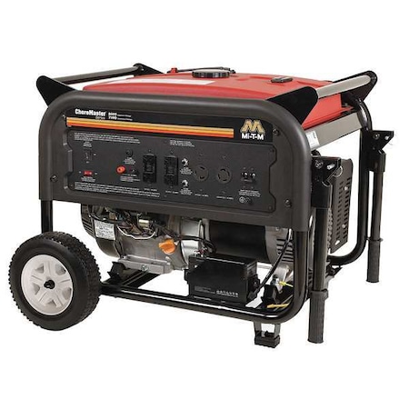 Chore Master Portable Generator, Gasoline, 7000 Rated, 11,620 Surge, Electric Start, 58.3/29.2 A GEN-8000-0GME