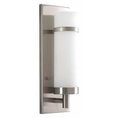Progress Lighting 1-Light ADA Wall Sconce, 26 W, Brushed Nickel P7081-09