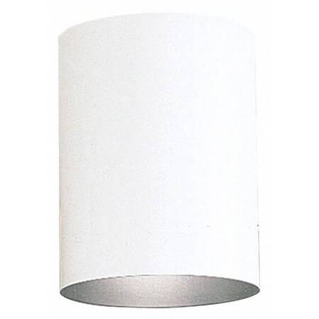 Progress Lighting Cylinder 1-Light Outdoor Wall Bracket, 75 W, White P5774-30