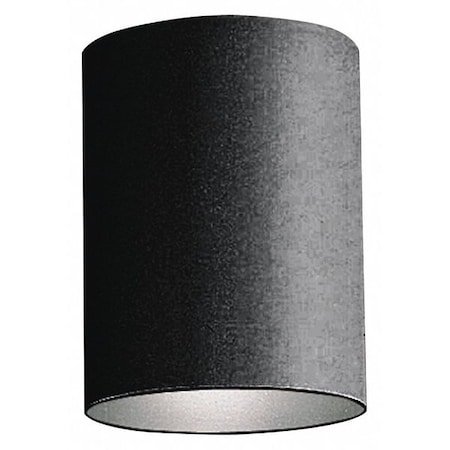 Progress Lighting Cylinder 1-Light Wall Bracket, 75 W, Black P5774-31