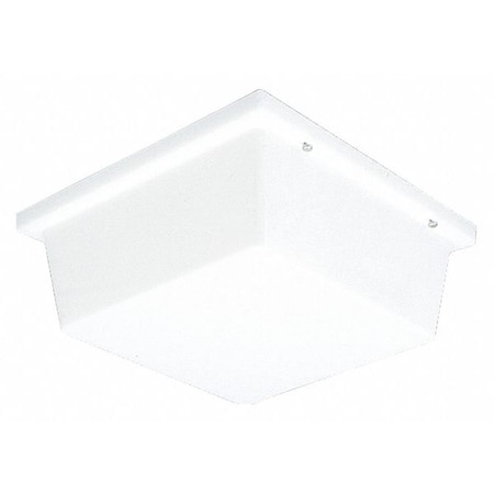 Progress Lighting Hard-Nox 2-Light Outdoor Wall or Ceiling Mount, 75 W, White P5791-60