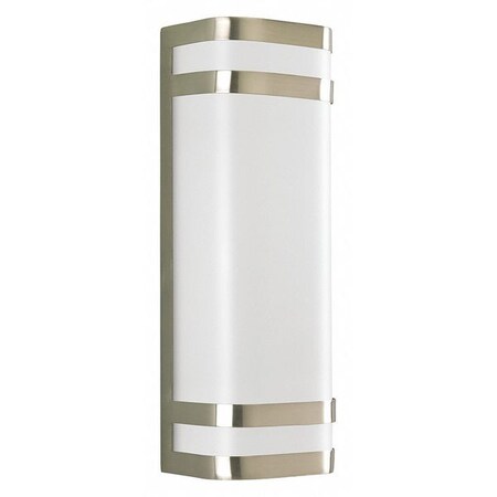 Progress Lighting Valera 2-Light Linear Lantern, 18 W, Brushed Nickel P5806-09