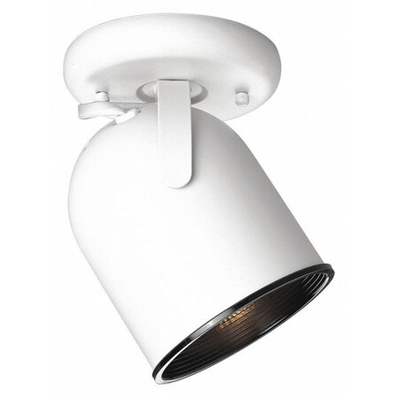 Progress Lighting 1-Light Wall or Ceiling Directional, 75 W, White P6144-30