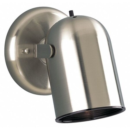 Progress Lighting 1-Light Wall or Ceiling Directional, 50W, Brushed Nickel P6155-09