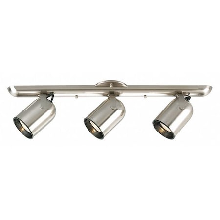 Progress Lighting 3-Light Wall or Ceiling Directional, 50 W, Brushed Nickel P6160-09
