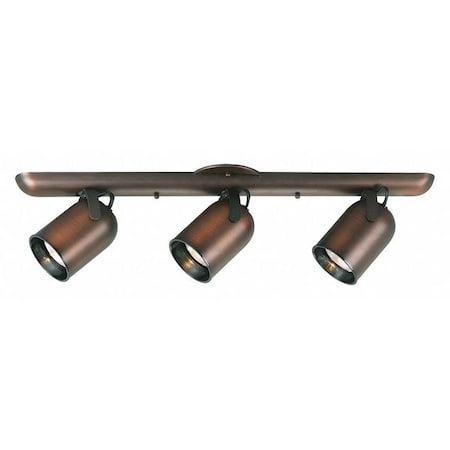 Progress Lighting 3-Light Wall or Ceiling Directional, 50 W, Urban Bronze P6160-174