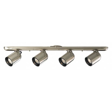 Progress Lighting 4-Light Wall or Ceiling Directional, 50W, Brushed Nickel P6162-09