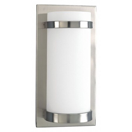 Progress Lighting 1-Light ADA CFL Wall Sconce, 26 W, Brushed Nickel P7052-09EB