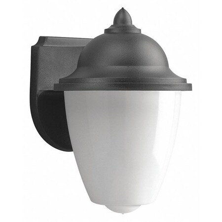 Progress Lighting Non-Metallic 1-Light Wall Lantern, 18 W, Black P5881-31WB