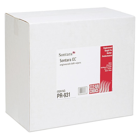 Hospeco Disposable Wipes, 9 In x 16-1/2 In, PK100 M-PR931