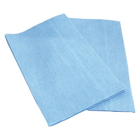 Hospeco Disposable Towels Rayon 13" x 21", Blue, 150PK FS-N8220