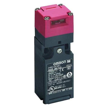 Omron 1NC/1NO Safety Interlock Switch IP 67 D4NS-4AF-NPT
