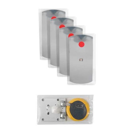 Brite-Strike Tactical Hands Free Light, LED, Silver, PK4 LSR-4