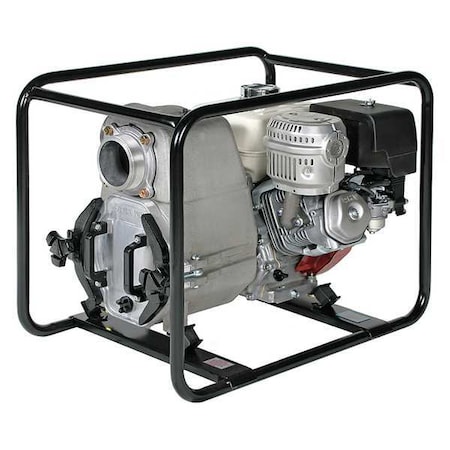 Tsurumi 4" 11 HP Honda Powered Trash Pump EPT3-100HA