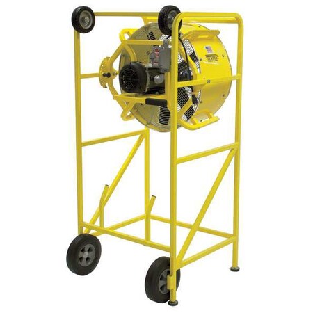 Tempest Standard Duty Air Circulator, Floor Mount, 24 in Blade Dia, 115/208-230V, 12,867 cfm 913-1180