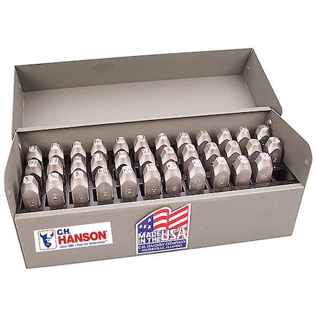 C.H. Hanson Hand Stamp Kit, Letter Set 29100