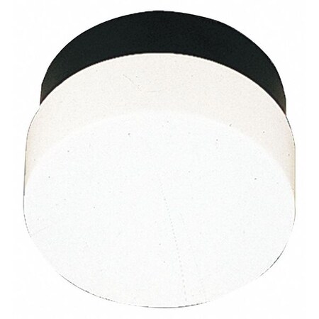 Progress Lighting Hard-Nox 1-Light Wall or Ceiling Mount, 75 W, Black P5710-31