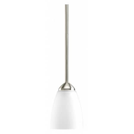 Progress Lighting Gather Mini-Pendant, 100 W, Brushed Nickel P5113-09
