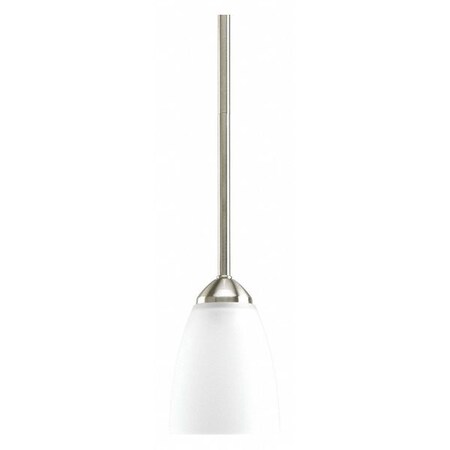 Progress Lighting Gather Mini-Pendant, 13 W, Brushed Nickel P5113-09EBWB