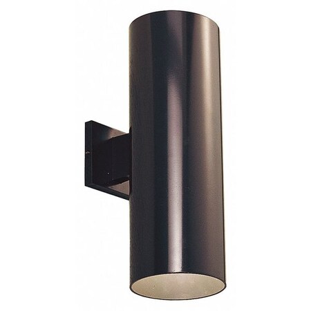 Progress Lighting Cylinder 2-Light Wall Lantern, 250 W, Antique Bronze P5642-20