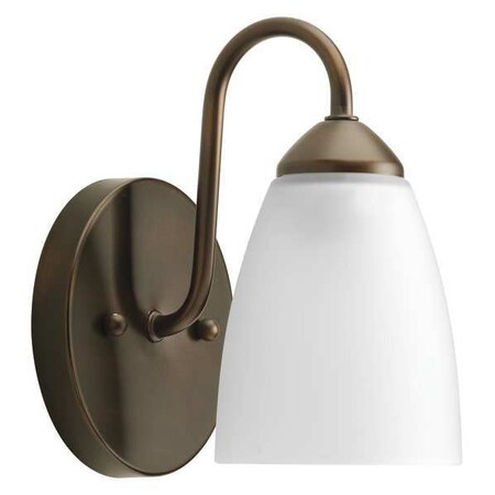 Progress Lighting Gather 1-Light Bath & Vanity, 100 W, Antique Bronze P2706-20