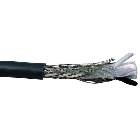 Carol Communication Cable, 2 C, Gray, PVC, 100 ft. C1642A
