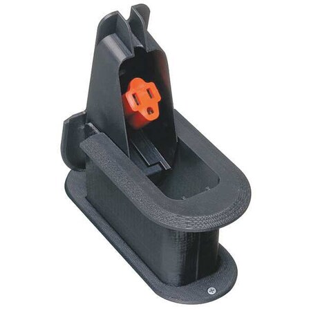 Red Dot Deck Grommet, Non-Metallic Black DKG