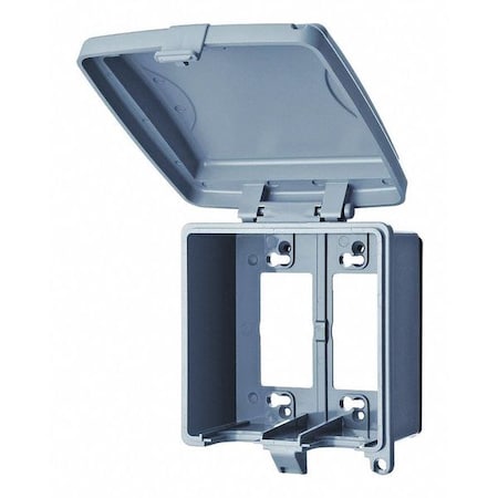 Red Dot While In Use Weatherproof Cover, Vertical 2CKPM-G