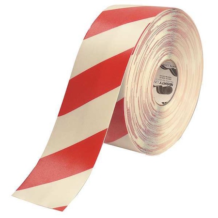 Mighty Line Industrial Safety Floor Marking Tape Vinyl White
