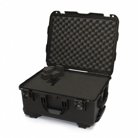 Nanuk Cases Black Protective Case, 22-7/8"L x 18-3/8"W x 11-3/4"D 950S-010BK-0A0