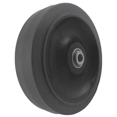 Zoro Select Caster Wheel, TPR, 5 in., 250 lb. 20PM13