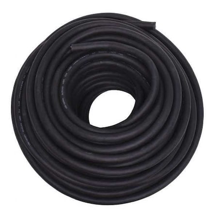 Zoro Select Portable Cord, SJOOW, 12 AWG, 4 C, Black, Rubber, Stranded, 300V, Indoor/Outdoor, 100 ft E3632