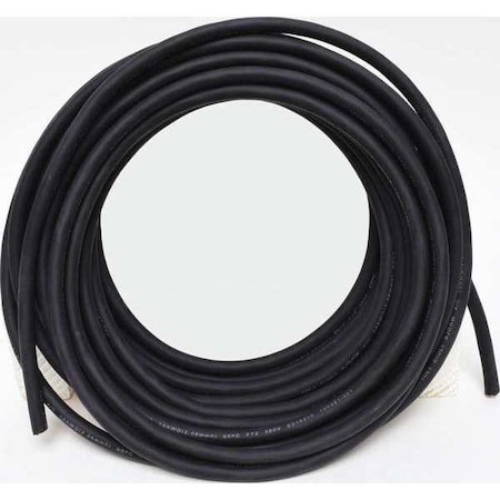 Portable Cord, SJOOW, 14 AWG, 4 C, Black, Rubber, Stranded, 300V, Indoor/Outdoor, 50 ft
