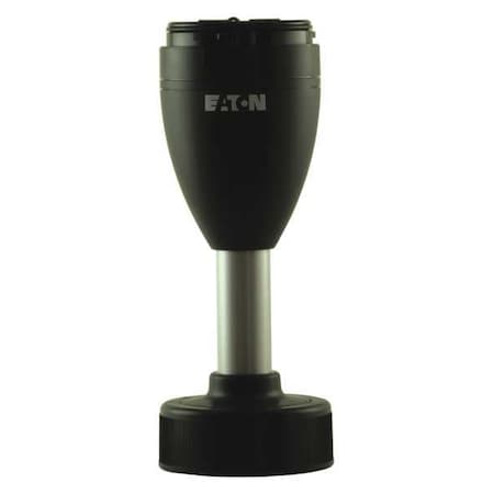 Eaton Mounting Base, Black, 110V AC, 120V AC, 230V AC, 240V AC, 24V AC/DC, 1 9/16 in Dia., Base SL4-FMS-100