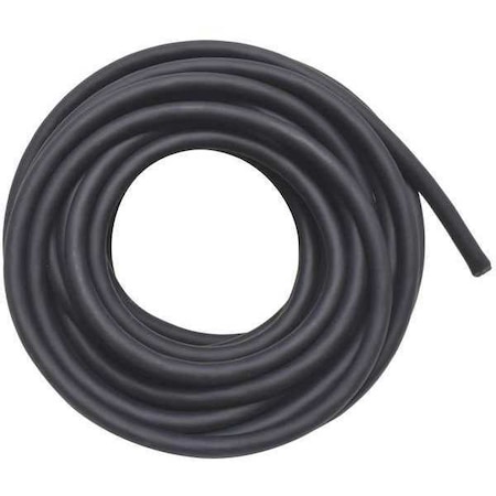 Zoro Select Portable Cord, SOOW, 14 AWG, 4 C, Black, Rubber, Stranded, 600V, Indoor/Outdoor, 50 ft E3659