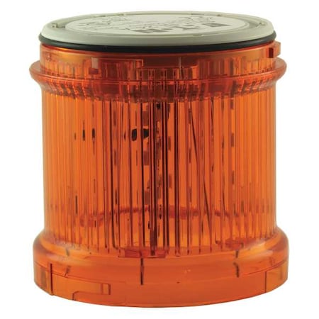 Eaton Tower Light Module, 24V AC, 24V DC, Amber, 73 mm Dia., 3 in Height, LED, SL4 Series SL7-L24-A