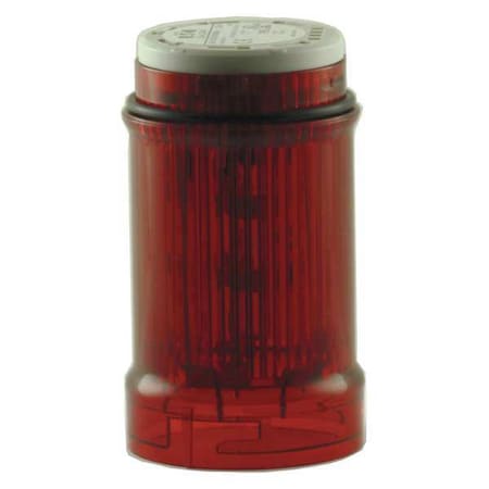 Eaton Tower Light Module, 24V AC, 24V DC, Red, 43 mm Dia., 3 in Height, LED, SL4 Series SL4-L24-R