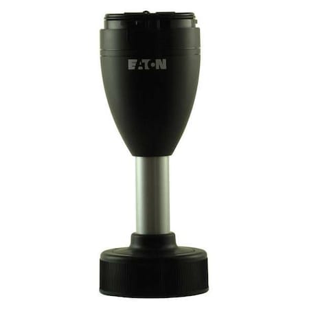 Eaton Mounting Base, Black, 110V AC, 120V AC, 230V AC, 240V AC, 24V AC/DC, 1 9/16 in Dia., Base SL4-PIB-400