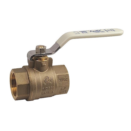 APOLLO VALVES 2" FNPT Brass Ball Valve Inline 94ALF-108-01A