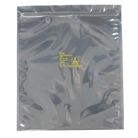 Scs Static Shielding Bags, 24 in. L, 24 in. W, PK100 3002424