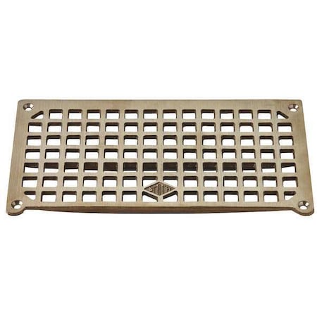 Jay R. Smith Manufacturing Nickel Bronze, Grate, Sanitary Drains 3140G-12NB