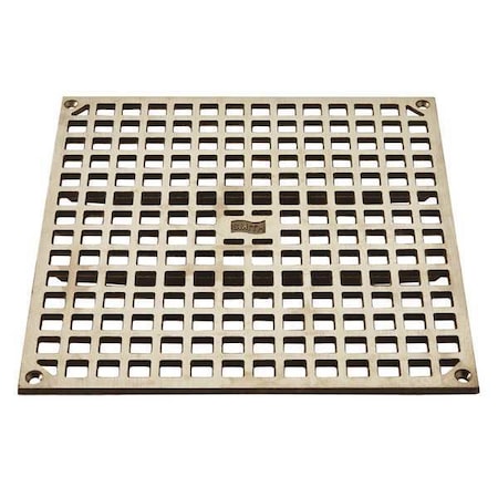 Jay R. Smith Manufacturing Nickel Bronze, Grate, Sanitary Drains 3140NBG