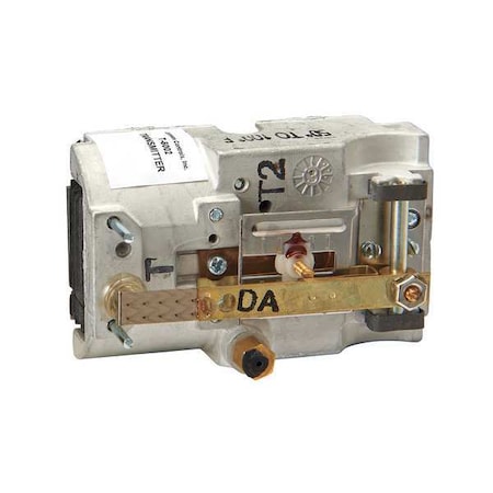 Johnson Controls Pneumatic Temperature Transmitter, Wall, 5/32 in Barb, 3 to 15 psi T-5002-201