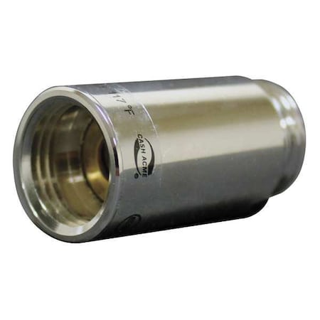 Cash Acme Inline Hot Water Shut-Off, 1/2in., 145 psi 24718