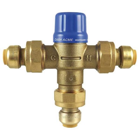 Cash Acme Thermostatic Mixing Valve, 3/4in., 200 psi HG110D