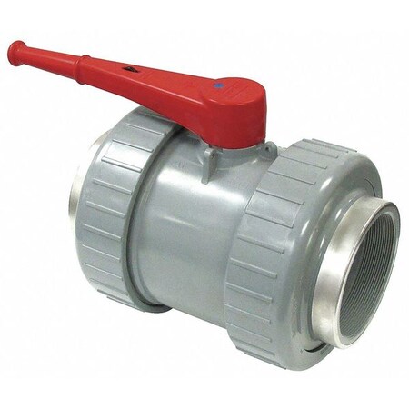 Spears 6" FNPT CPVC Ball Valve Inline 1831-060CSR
