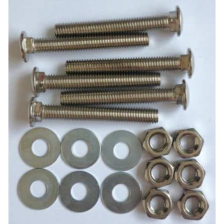 Zoro Select Bolt Set, PK6 MH4HUT8G