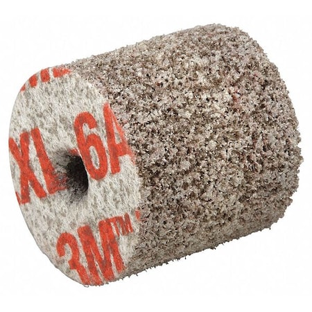 Scotch-Brite Unitized Wheel, 1" Dia, Center Hole, Silicon Carbide, 80 Grit, Non-Woven Type, XL-UW 61500062015